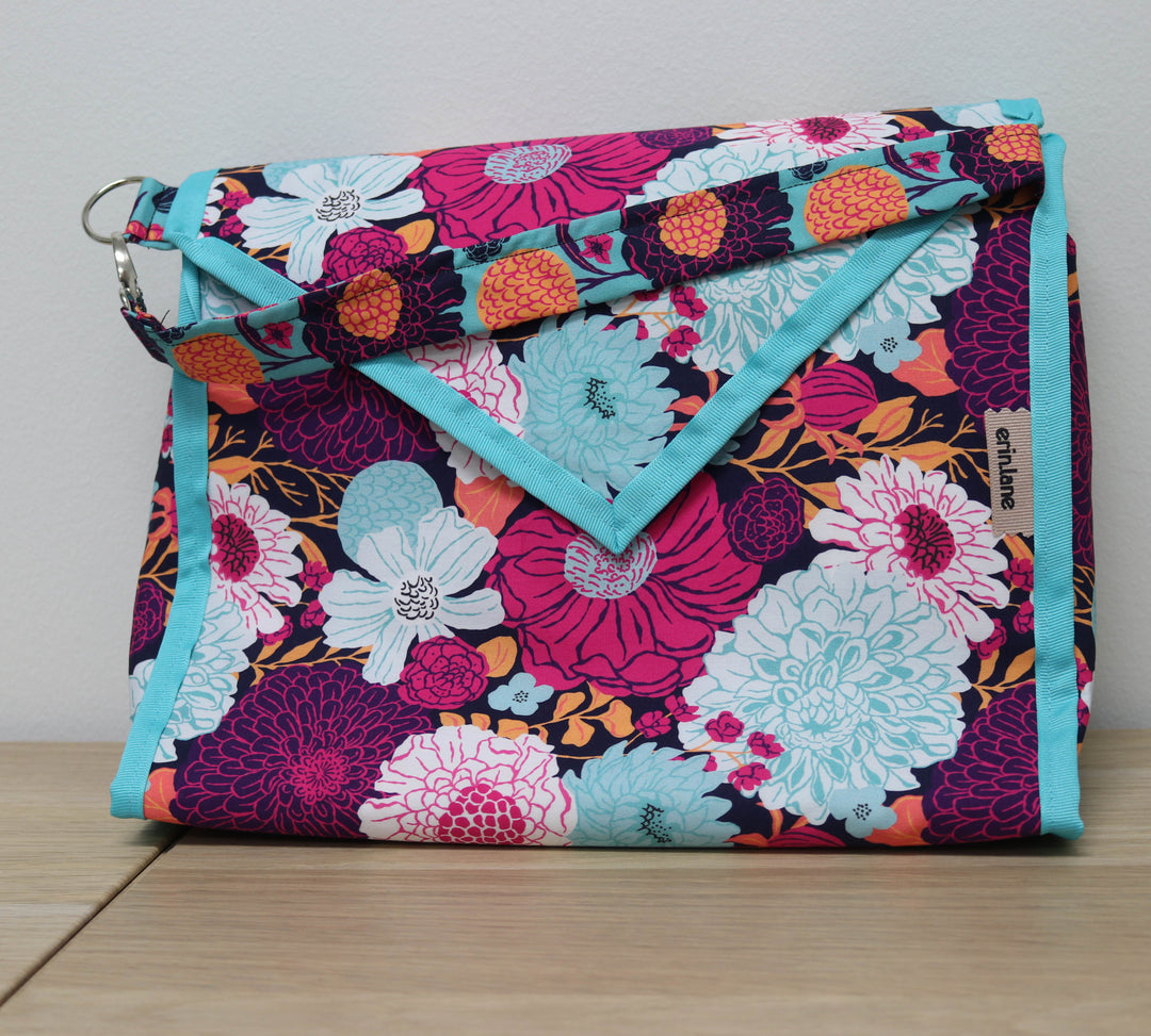Carry Onward All in One Project Tote in Beltanie Blooms