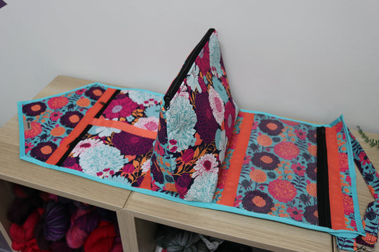 Carry Onward All in One Project Tote in Beltanie Blooms