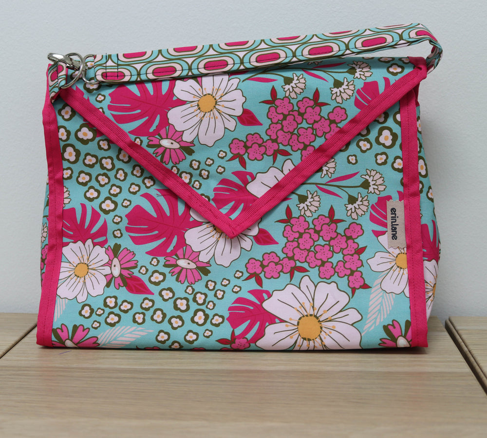 Carry Onward All in One Project Tote in Pink Cadillac