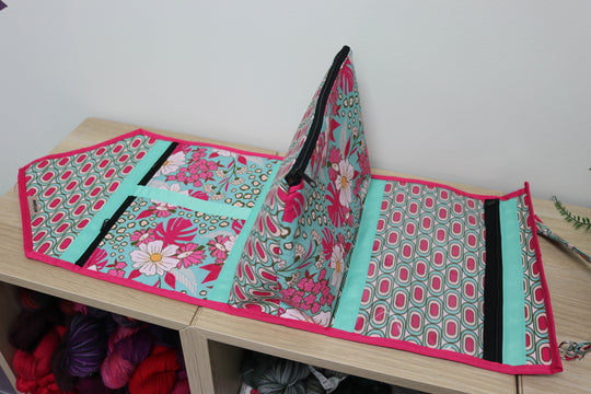 Carry Onward All in One Project Tote in Pink Cadillac