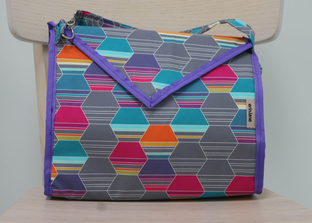 Carry Onward All in One Tote Bag in Cobblestones in Color