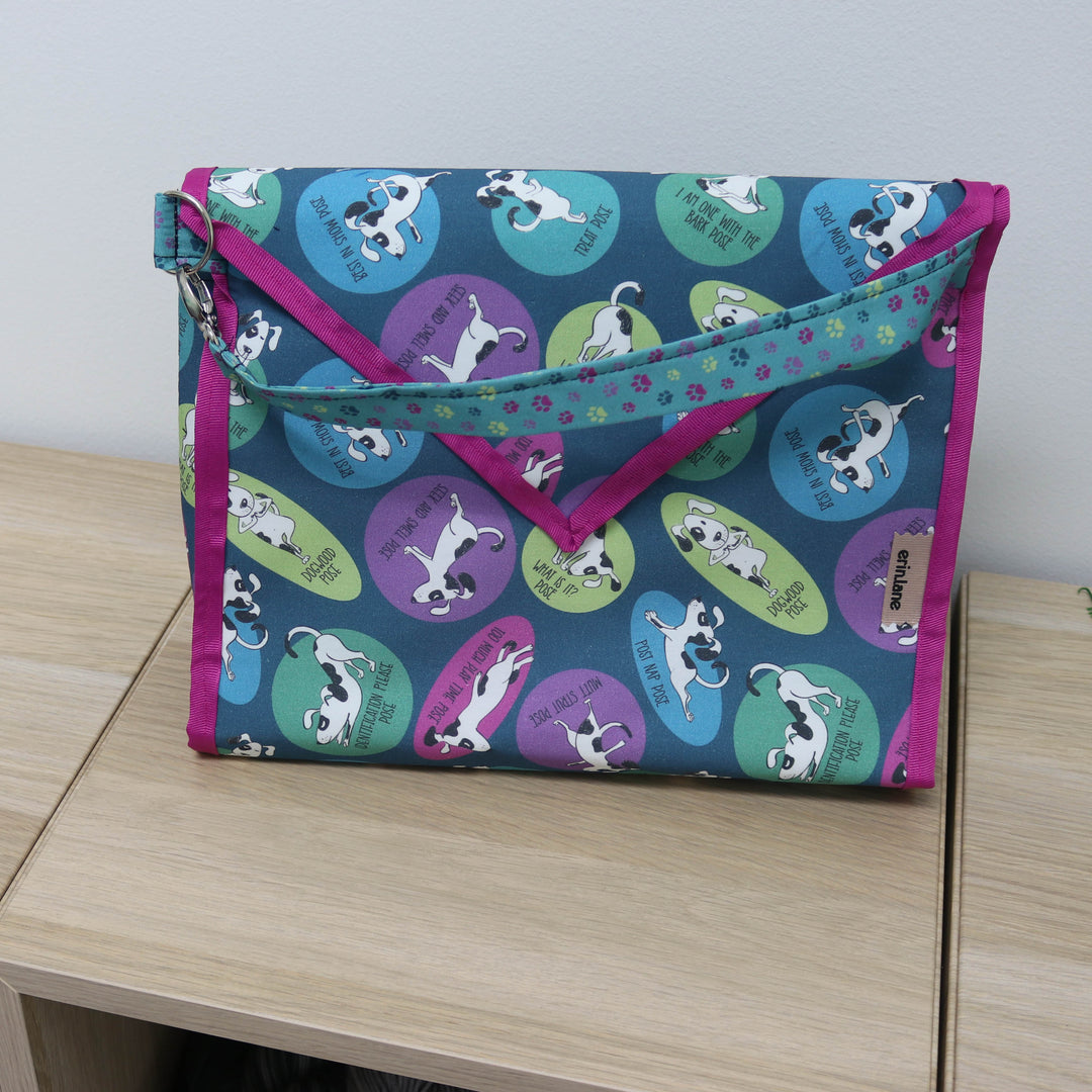 Carry Onward All in One Project Tote in Downward Dog