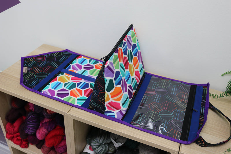 Carry Onward All in One Project Tote in Hexagonal Hues