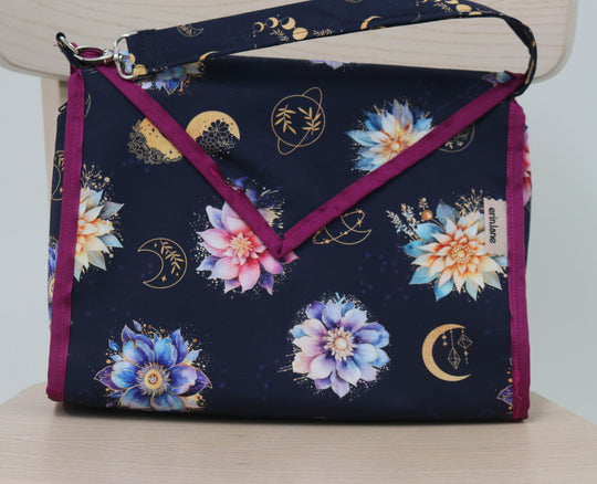 Carry Onward All in One Tote Bag in Moonflower Phases