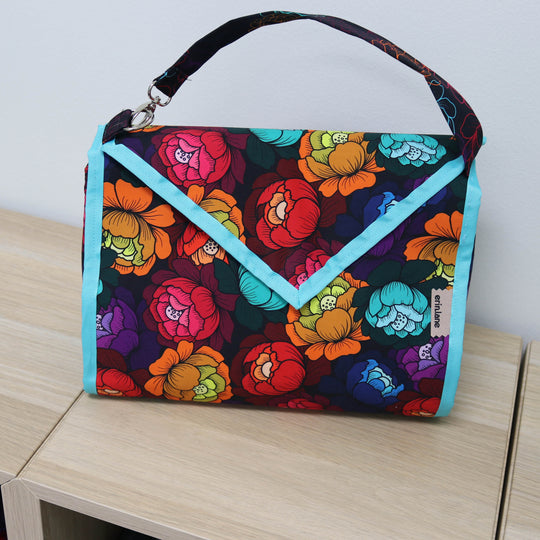 Carry Onward All in One Project Tote in Prismatic Petals