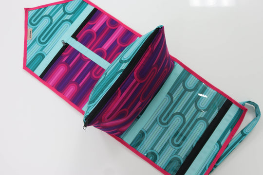 Carry Onward All in One Tote Bag in Violet Interludes