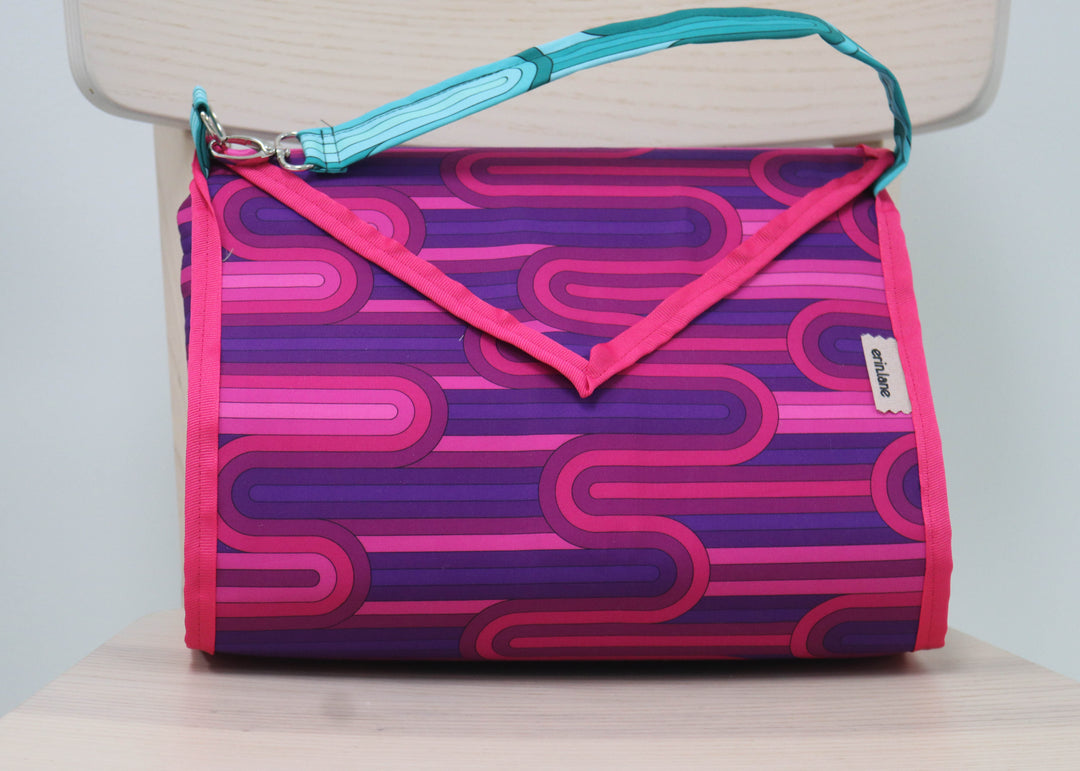 Carry Onward All in One Tote Bag in Violet Interludes