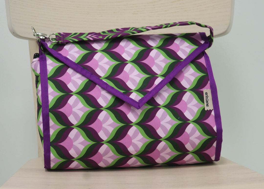 Carry Onward All in One Tote Bag in Waltz in Violet