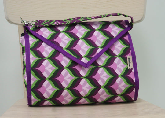 Carry Onward All in One Tote Bag in Waltz in Violet