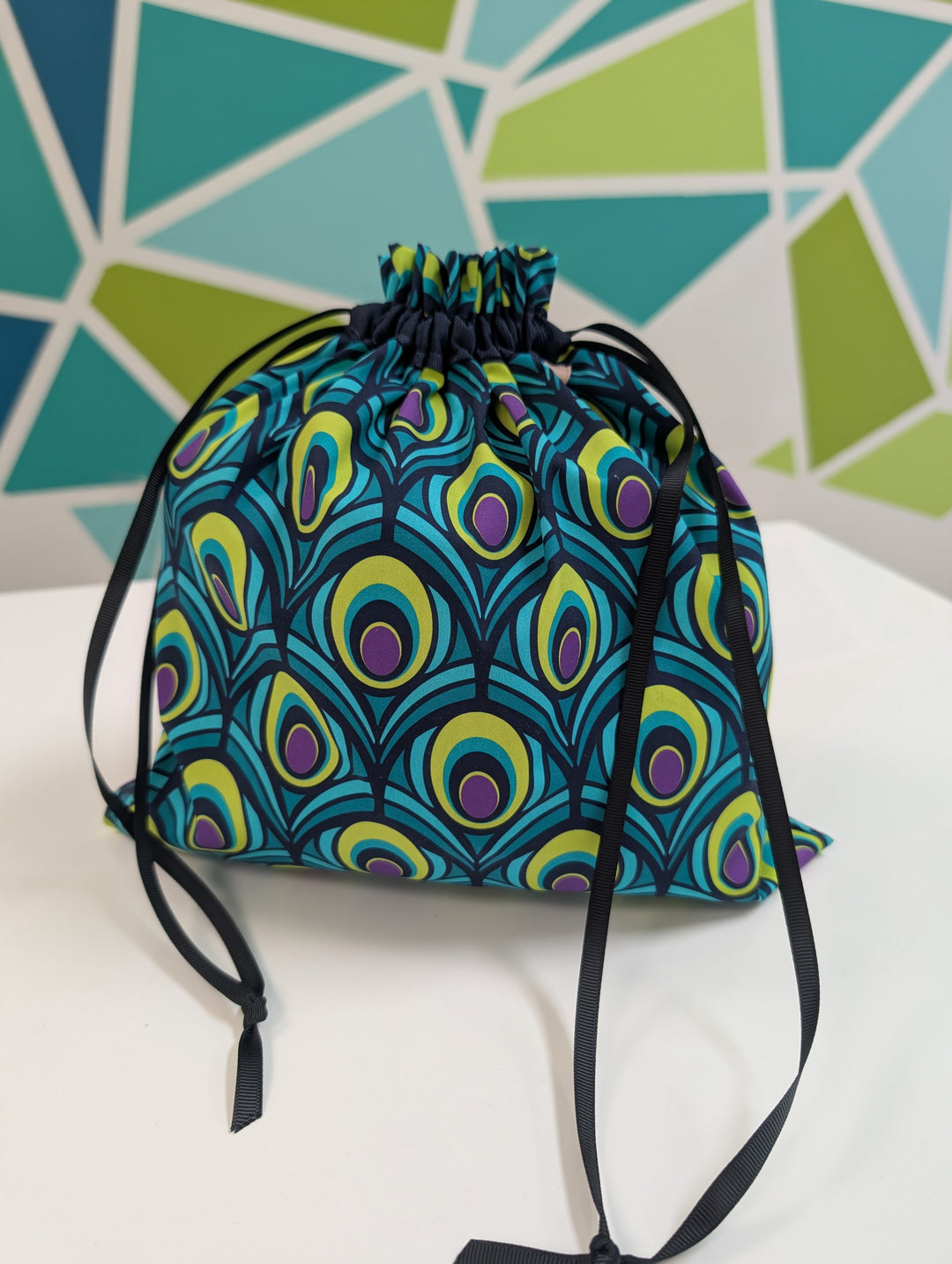 Small Project Bag in the Bankapura Peacock Santuary