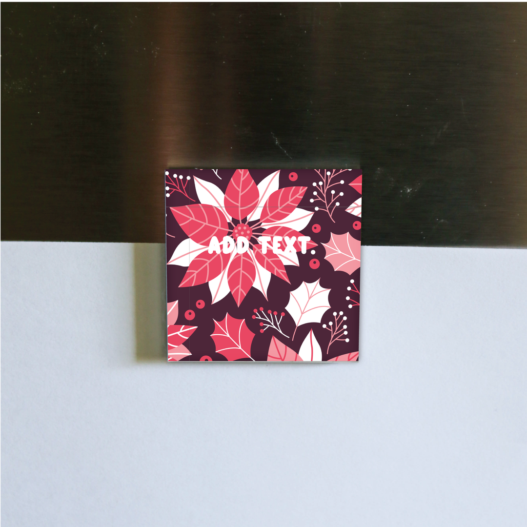 By Design: Plum Poinsettia