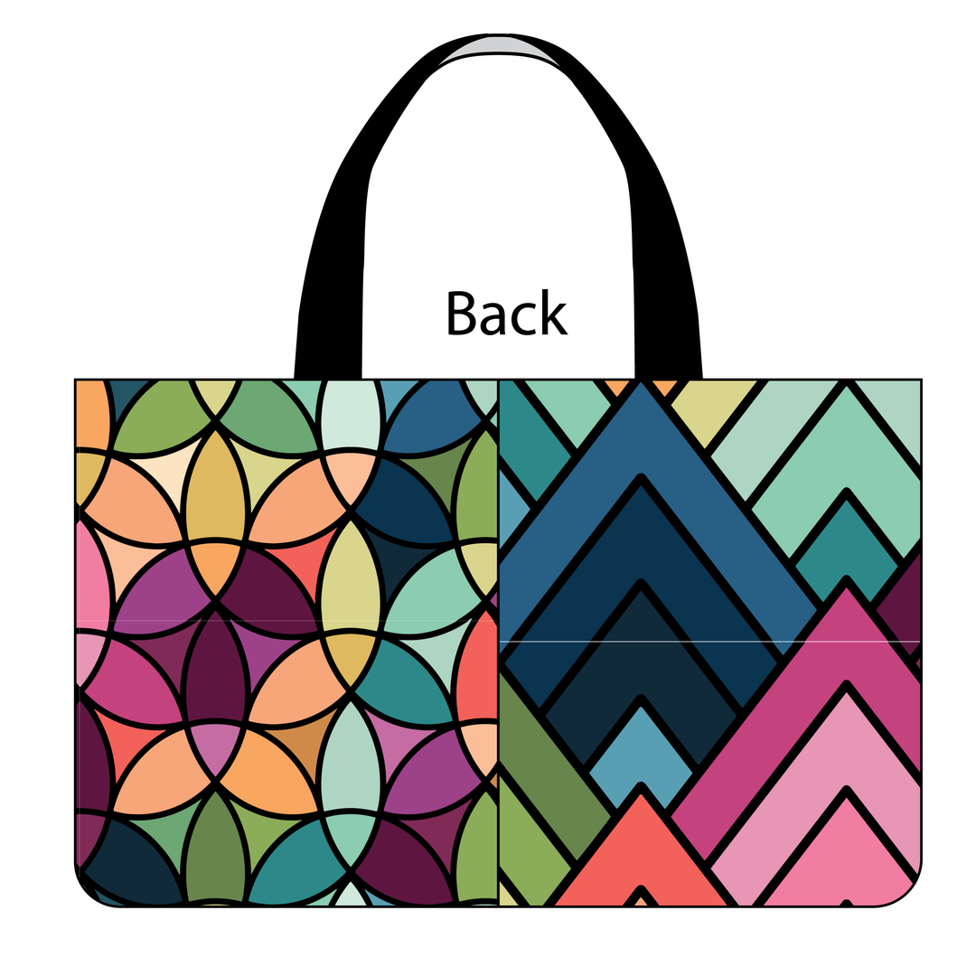 Side Kick Tote Bag in Rainbow Connection