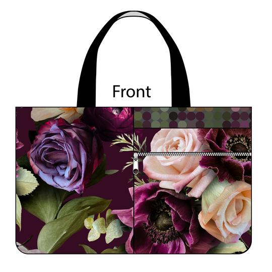 Side Kick Tote Bag in Romance Floral
