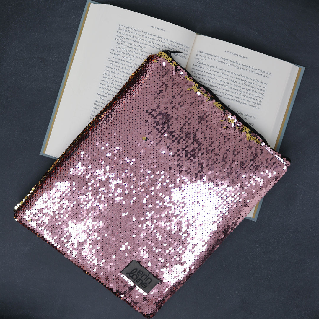 Limited Edition Book and Tablet Case Cover in Best Friend's Brother Sequins