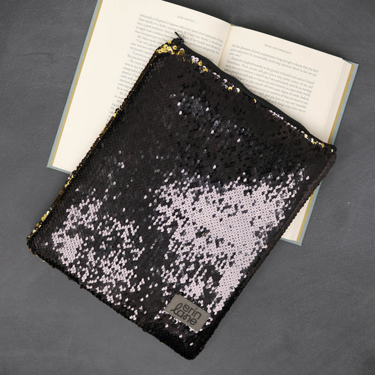 Limited Edition Book and Tablet Case Cover in Dragon Quad Sequins