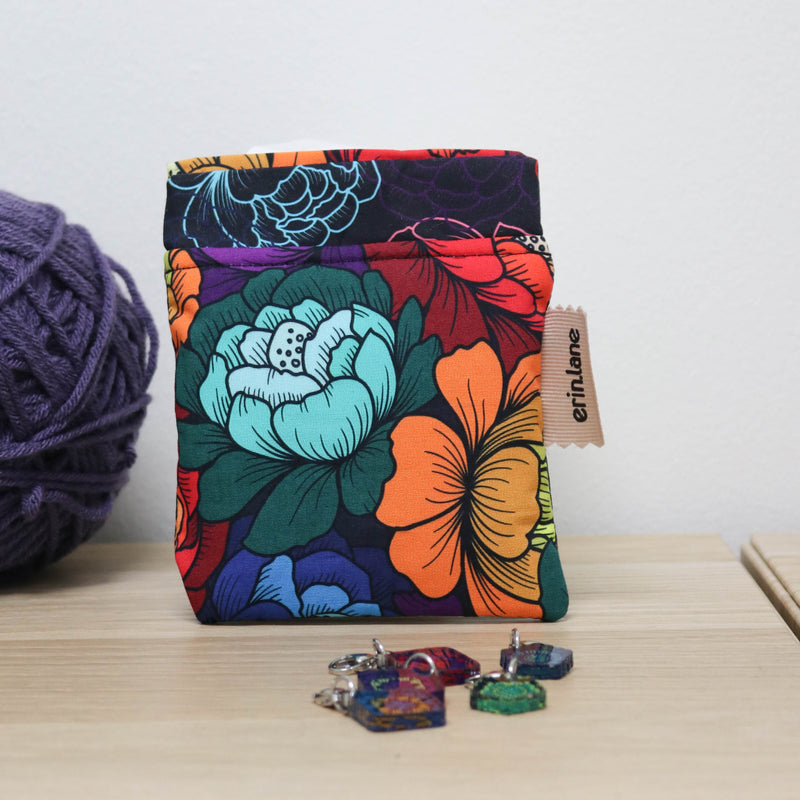 Keep It Snappy Notions Pouch in Prismatic Petals