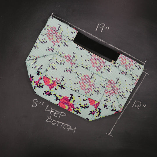 Main Squeeze Tote Bag in 8 BIt Bloom