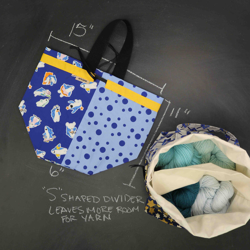 Super Twofer Project Tote Bag inn Shark Bait