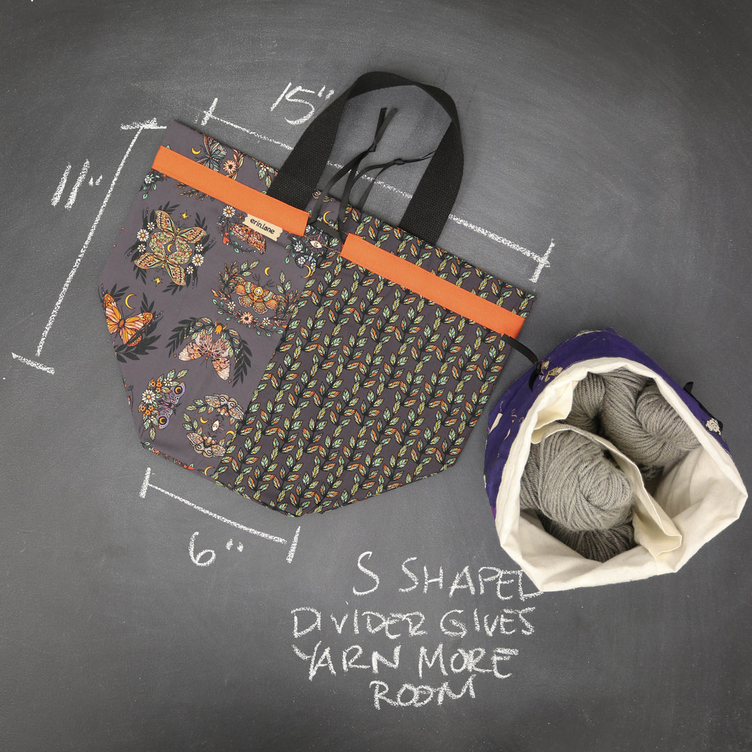 Super Twofer Project Tote Bag in The Witching Hour