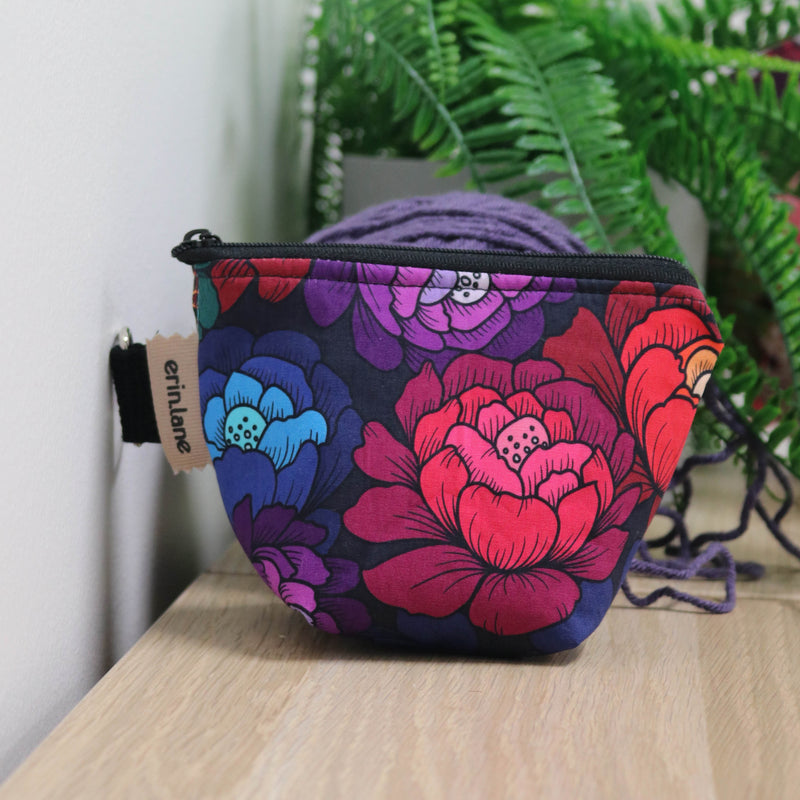 Take Me Too Notions Bag in Prismatic Petals