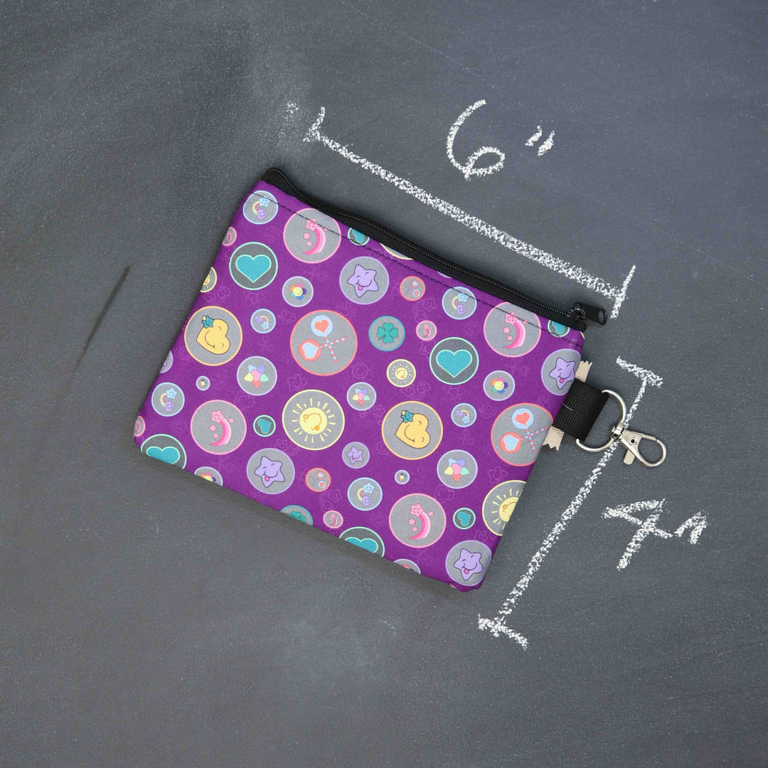 Tiny Trip Double Zippered Wallet in Care Bears Sheeple