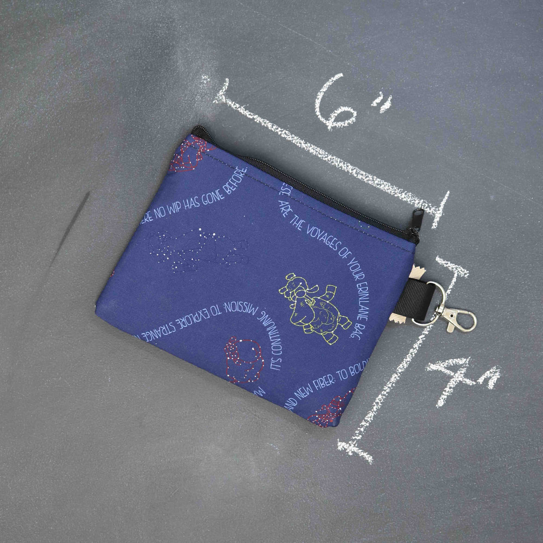 Tiny Trip Double Zippered Wallet in Star Trek Sheeple