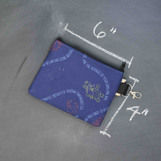 Tiny Trip Double Zippered Wallet in Star Trek Sheeple
