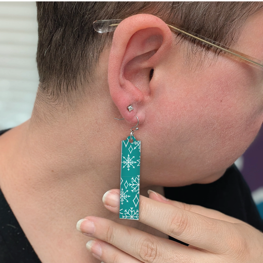 By Design: Teal Snow