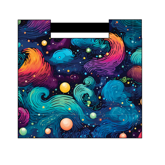 Main Squeeze Tote Bag in Technicolor Twilight