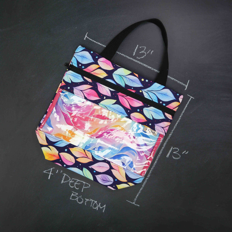 View Ewe Tote Bag in Falling for Color