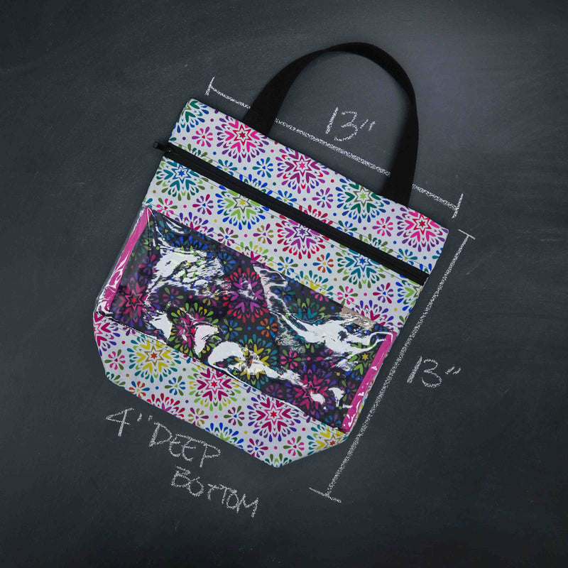 View Ewe Tote Bag in Captivating Kalos