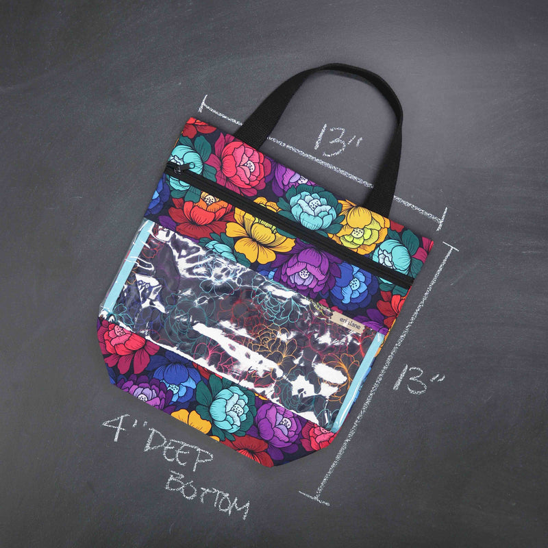 View Ewe Tote Bag in Prismatic Petals