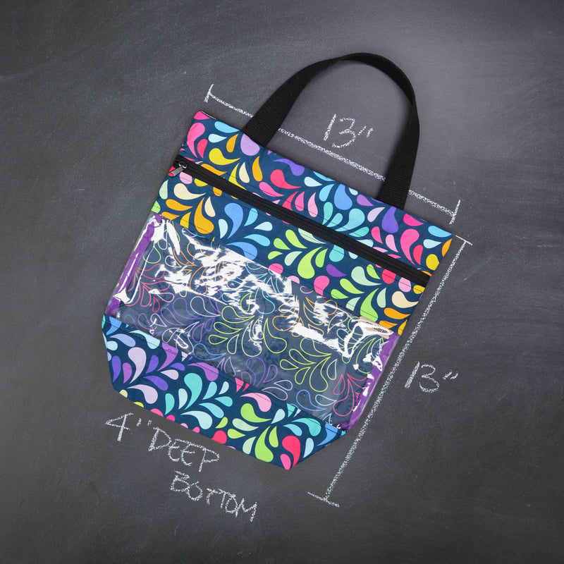 View Ewe Tote Bag in a Splash of Color