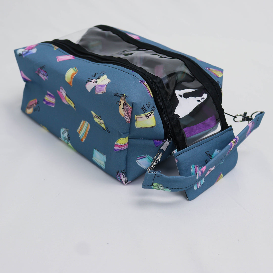 Vintage View Boxy Project Bag in Fire Flowers