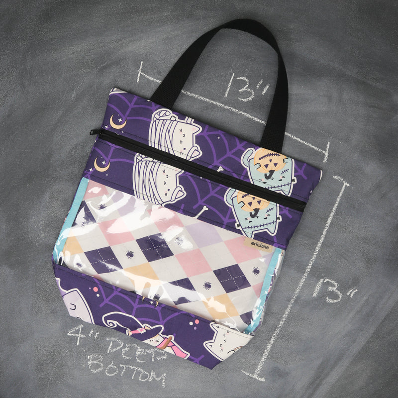 View Ewe Project Tote Bag in Meow-ster