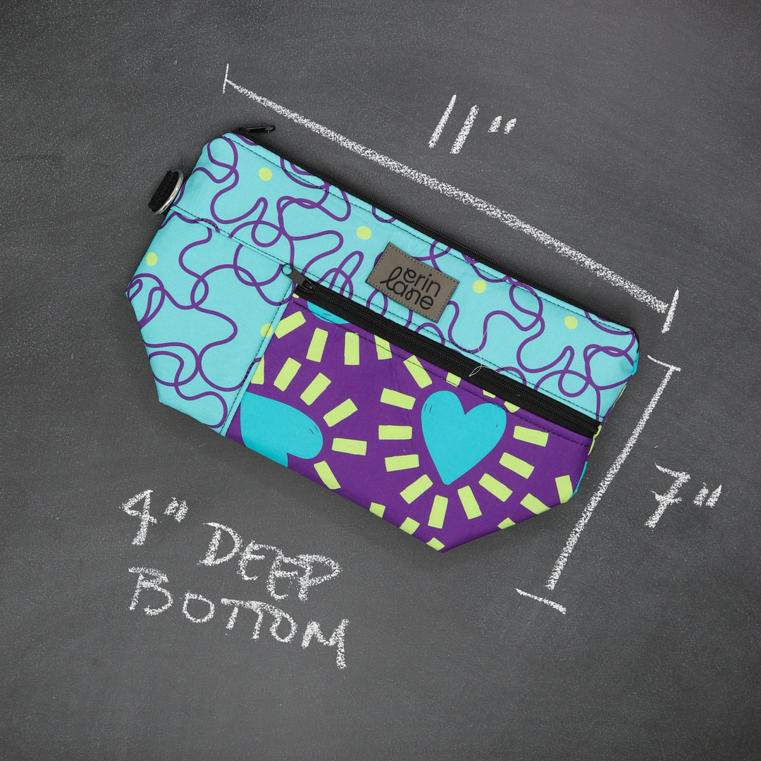 Well Worth It Project Bag in Bodice Ripper