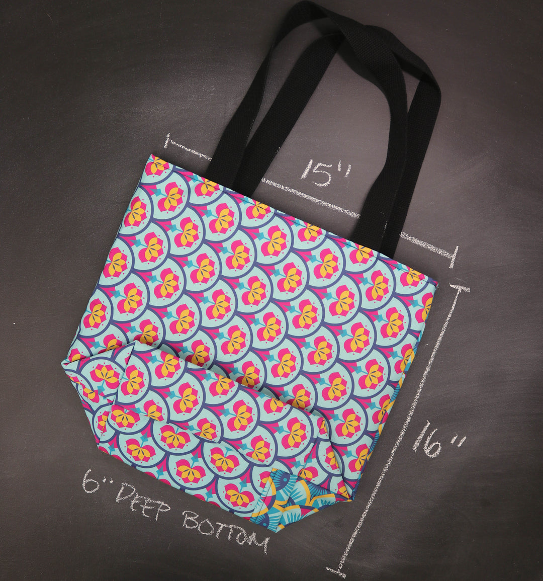 Worth Doing Library Style Tote Bag in Cruel Summer