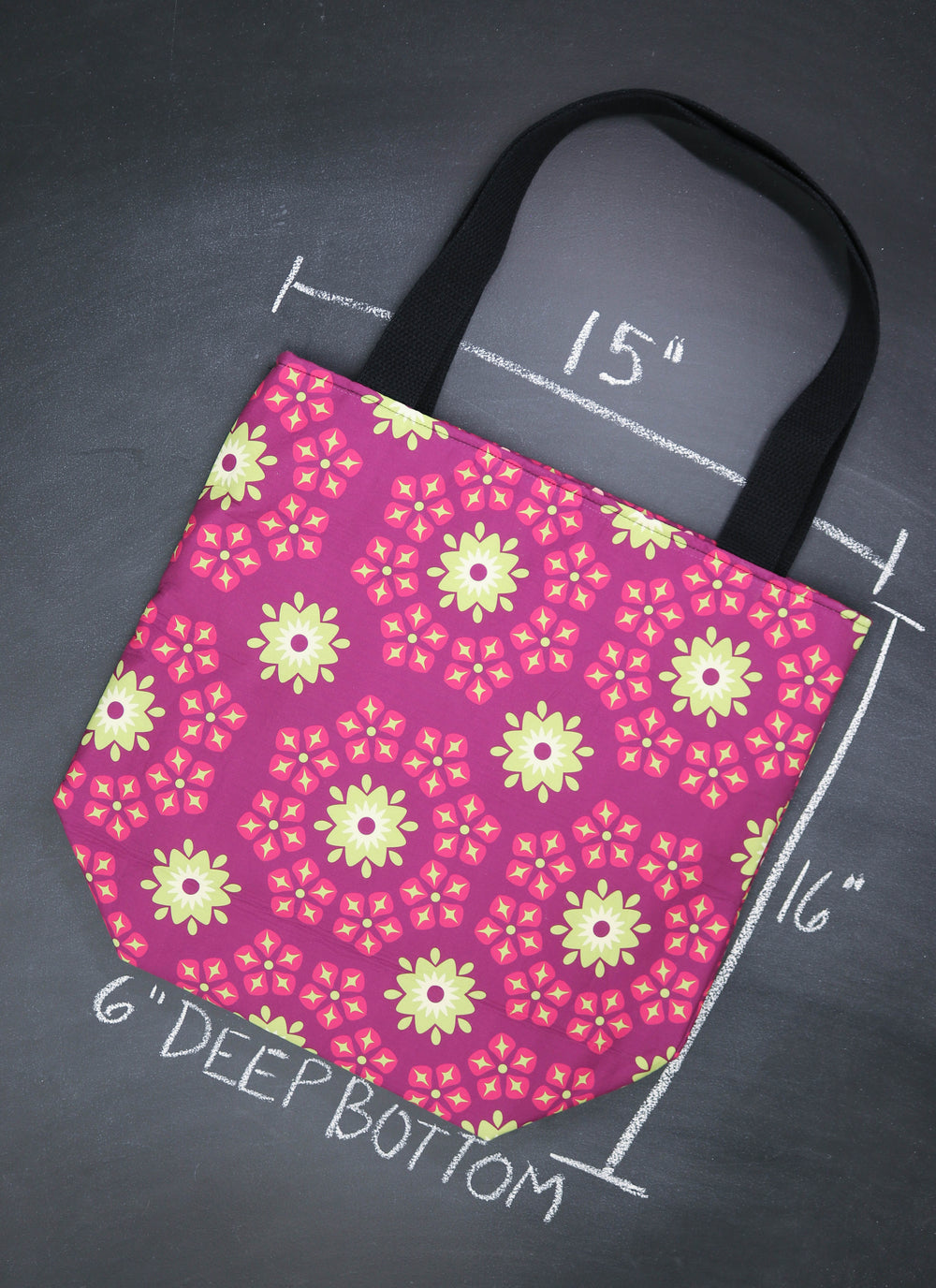 Worth Doing Library Style Tote Bag in Fershade Quartz