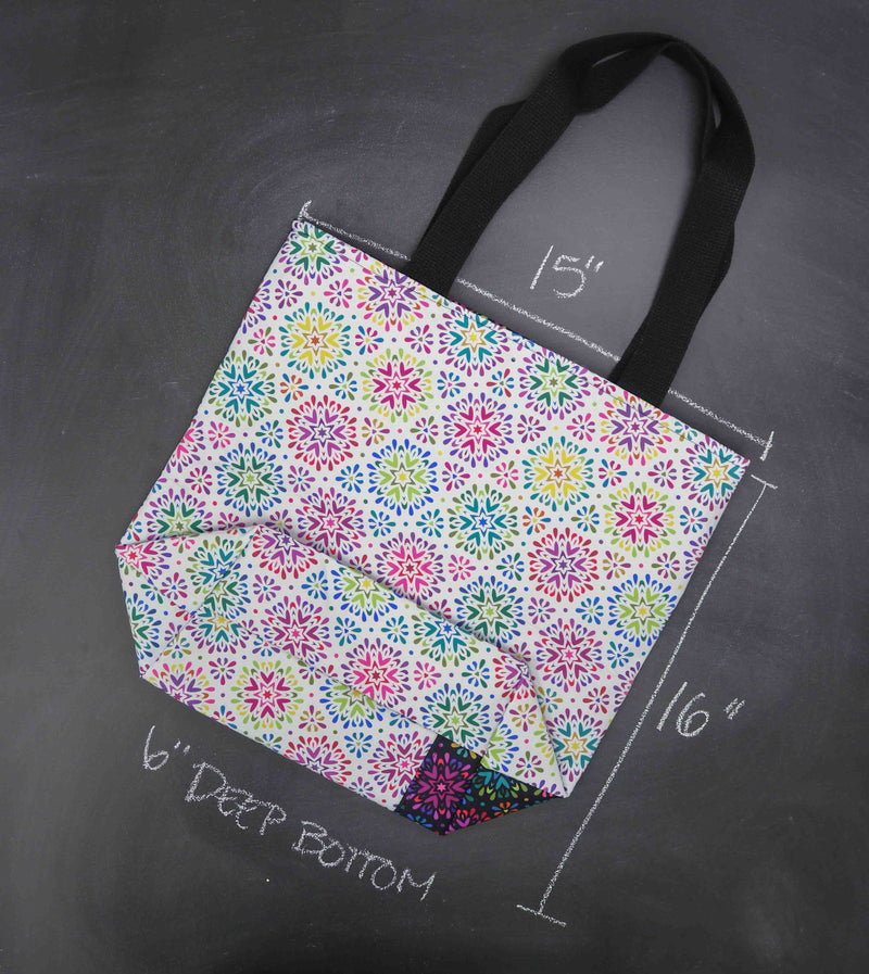 Worth Doing Library Style Tote in Captivating Kalos