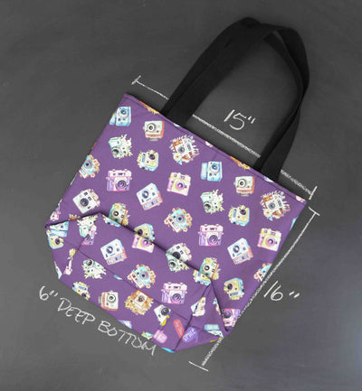 Worth Doing Library Style Tote in Take Only Memories