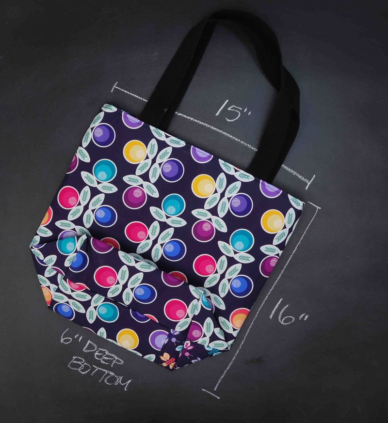 Worth Doing Library Style Tote in String Theory