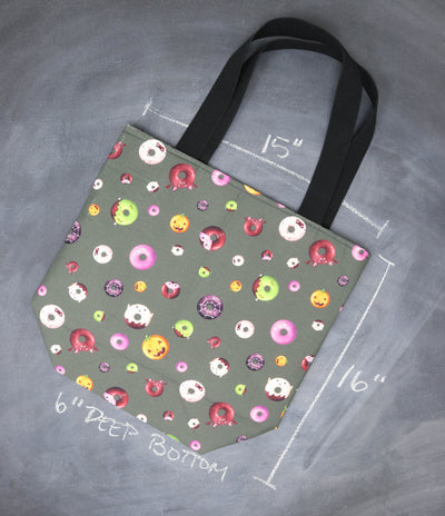 Worth Doing Library Style Tote in Boo Beingets