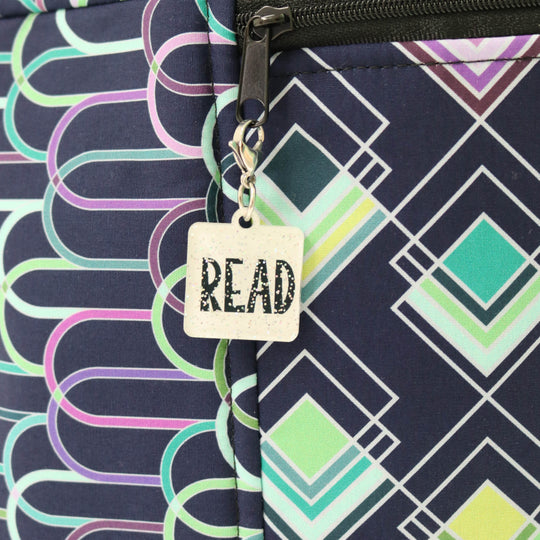 Phrase Charm Bag and Bookmark Embellishment