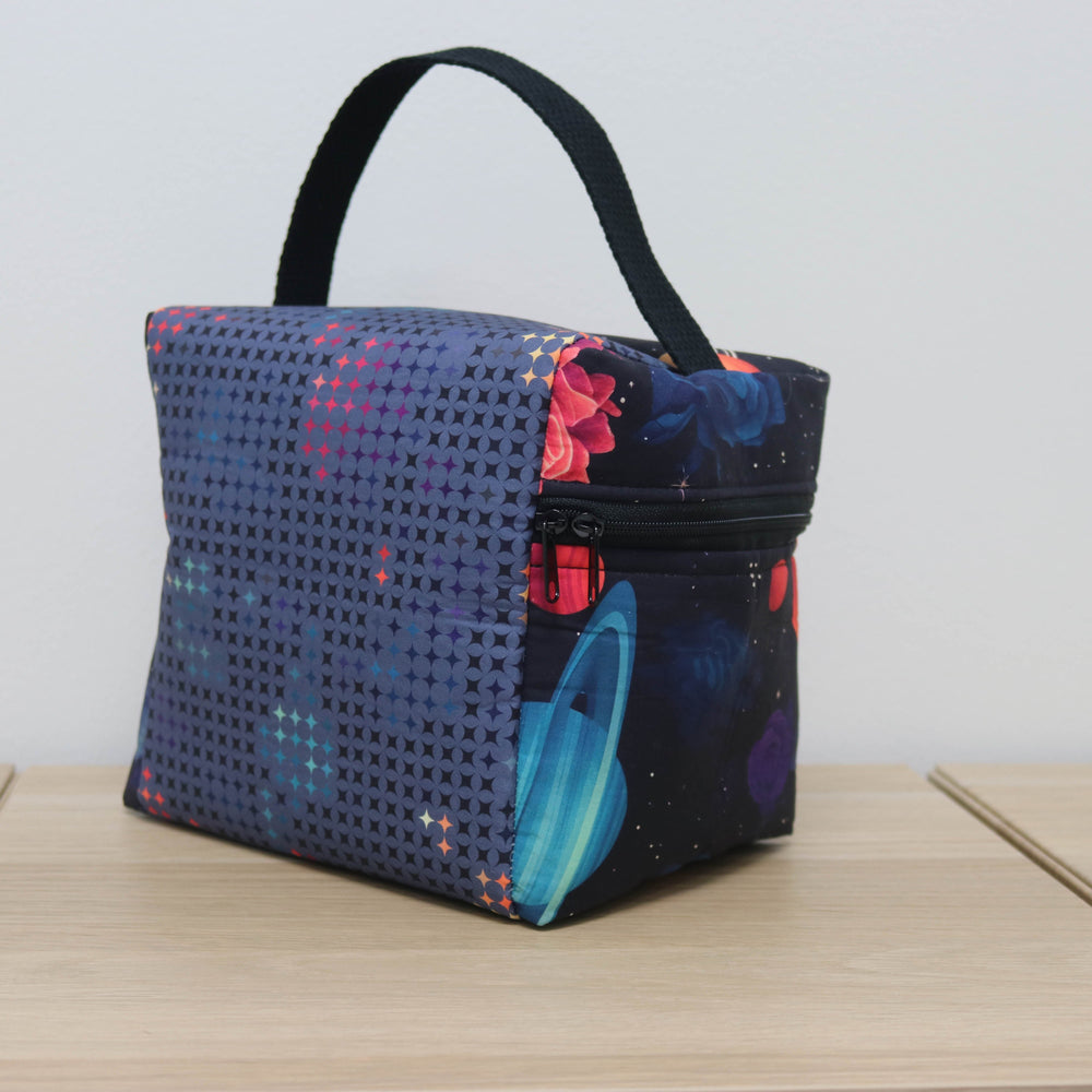 Zip Your Lid Train Case in Botancial Orbit