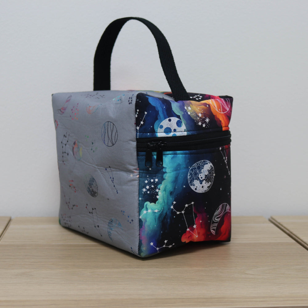 Zip Your Lid Train Case in Once Upon a Galaxy