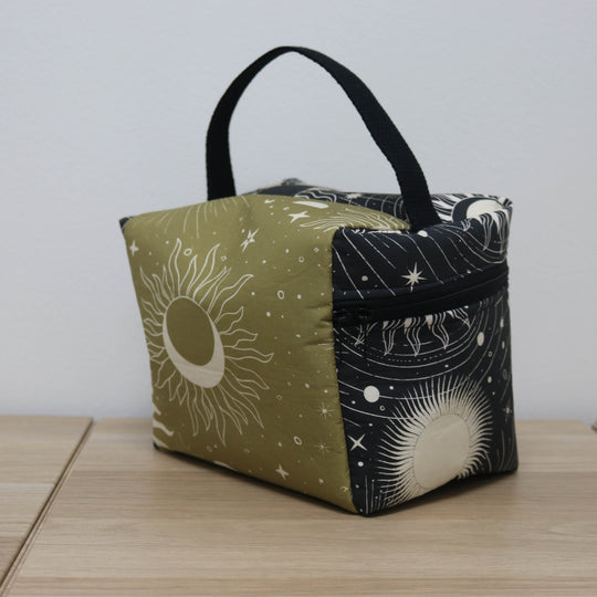 Zip Your Lid Train Case in Lunar Solstice