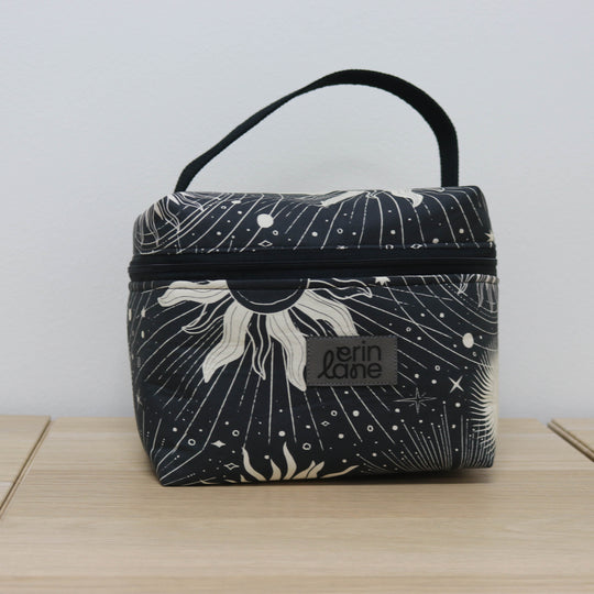 Zip Your Lid Train Case in Lunar Solstice