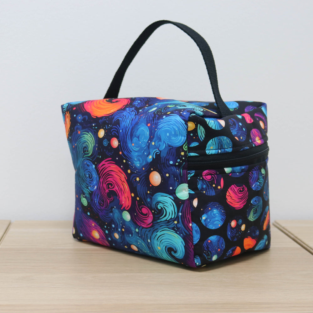 Zip Your Lid Train Case in Twilight Tidbits