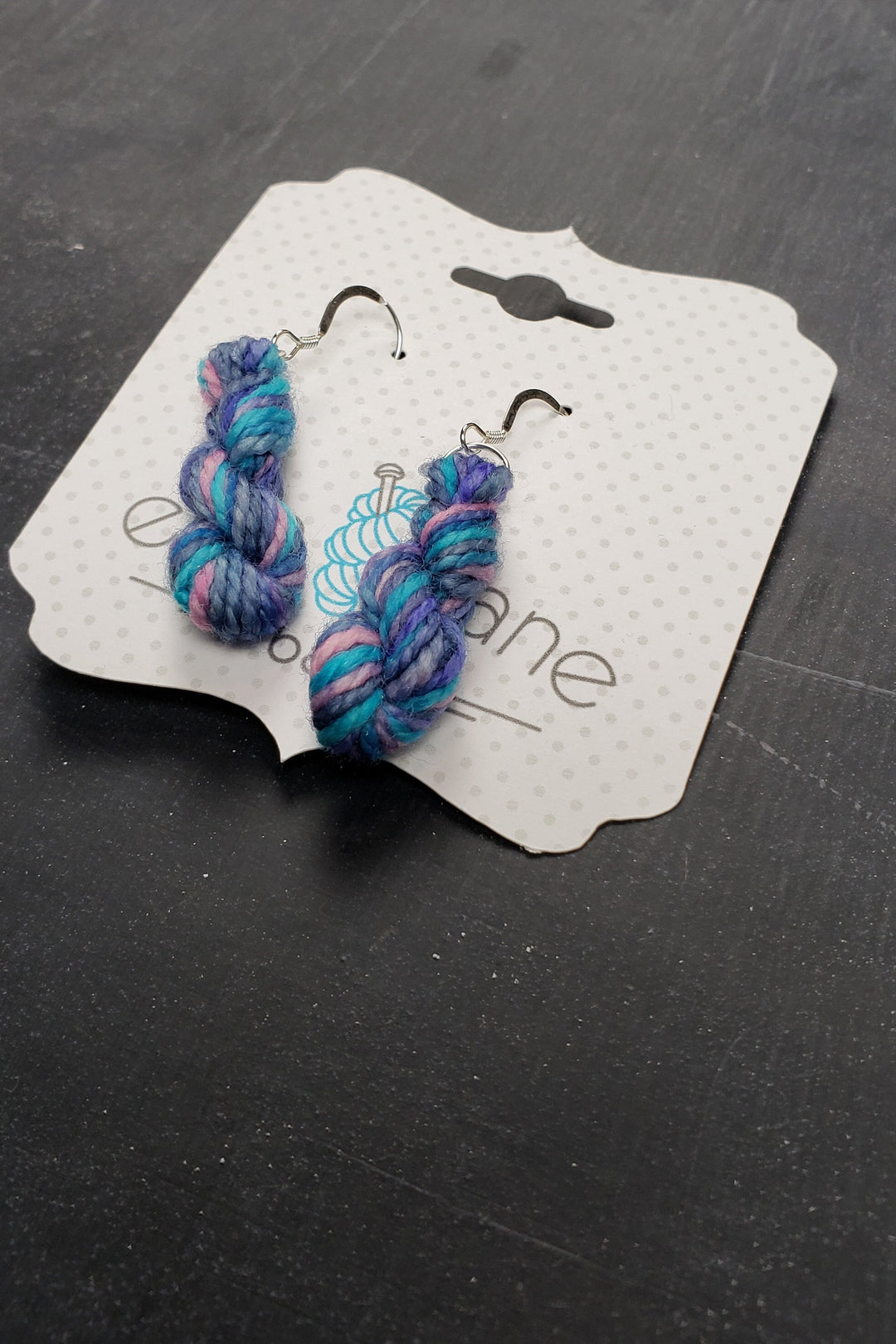 Mini Hank Earrings in Happily Ever After
