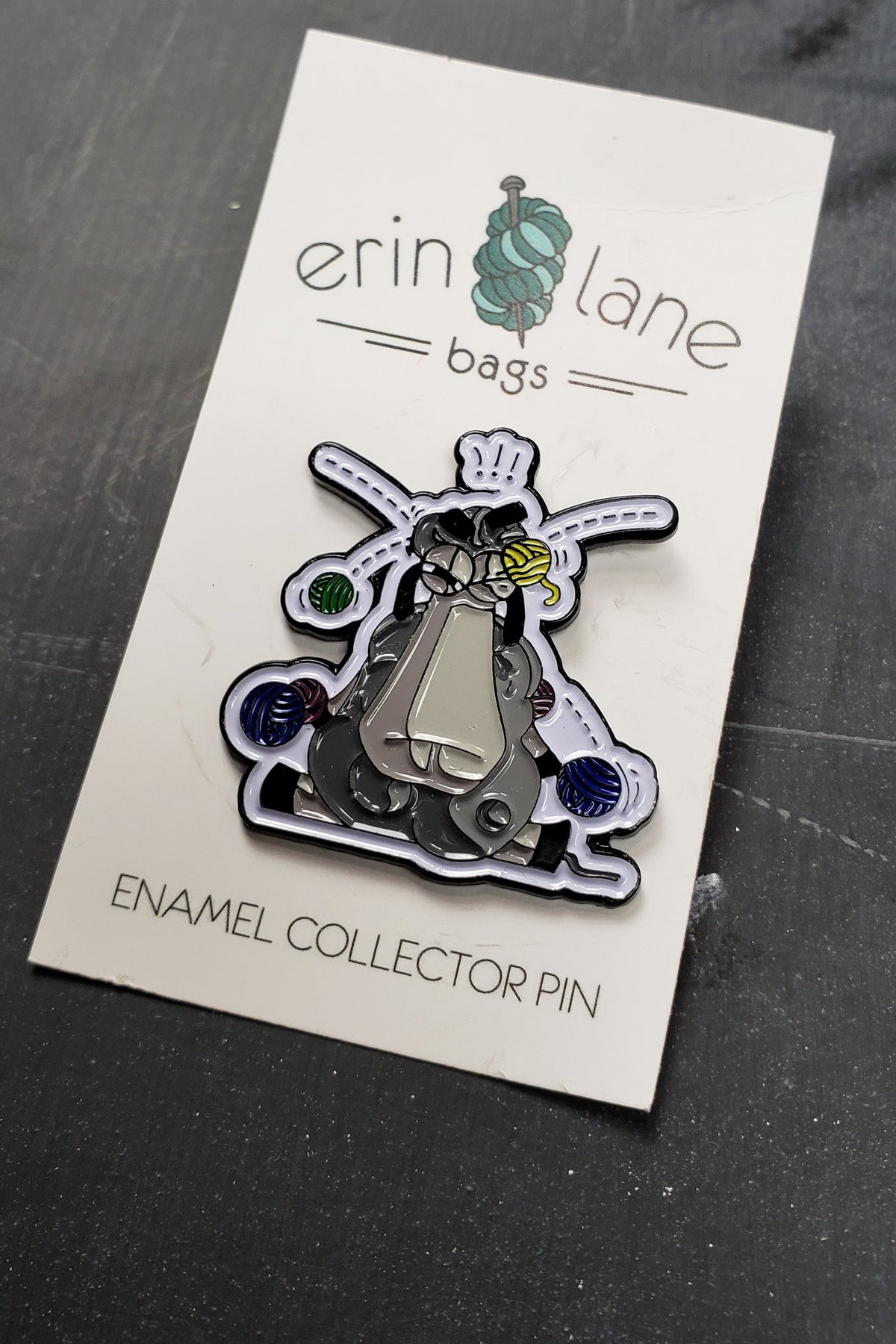 Enamel Pin in Larry "Balls"